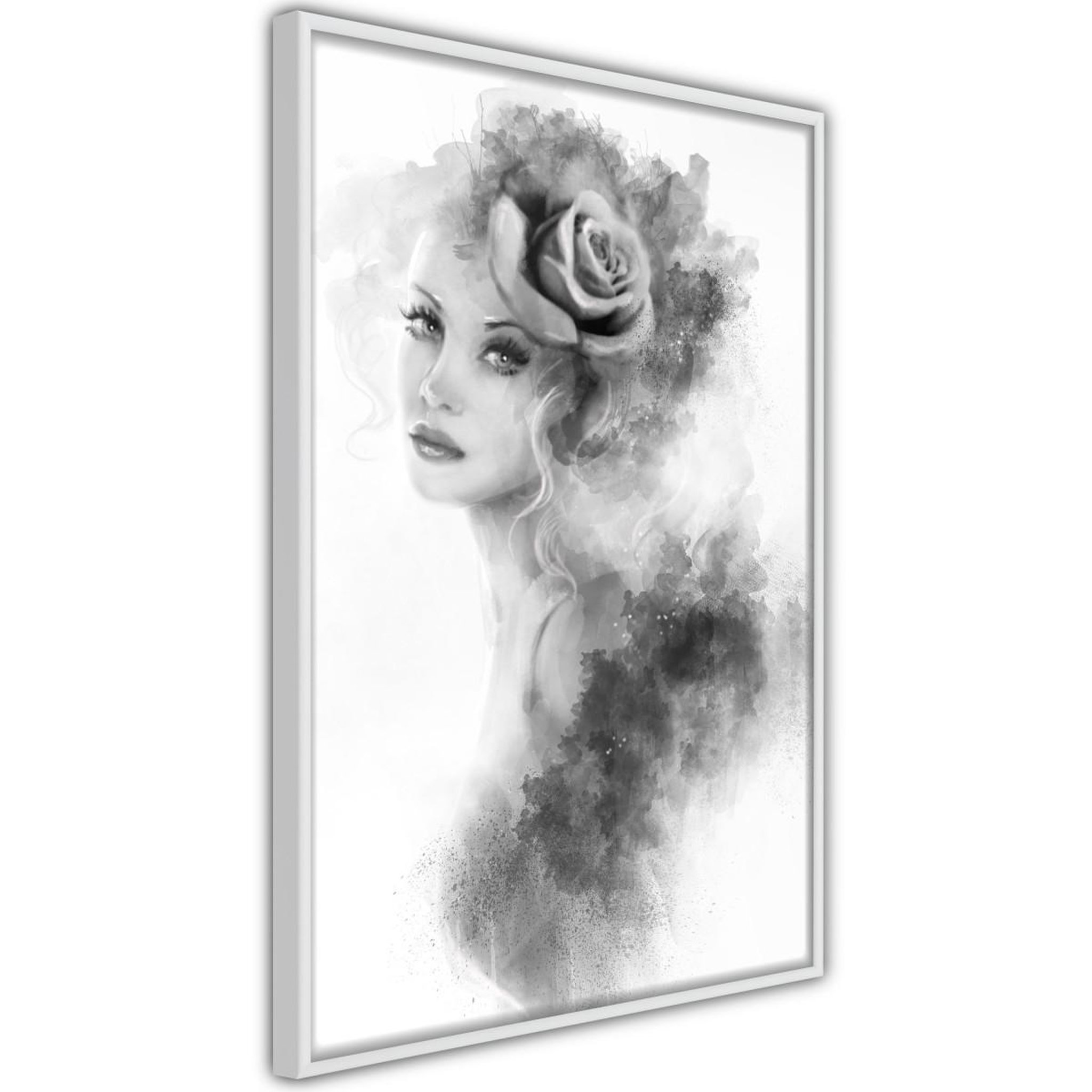 Paris Prix Affiche Murale Encadrée  Mysterious Lady