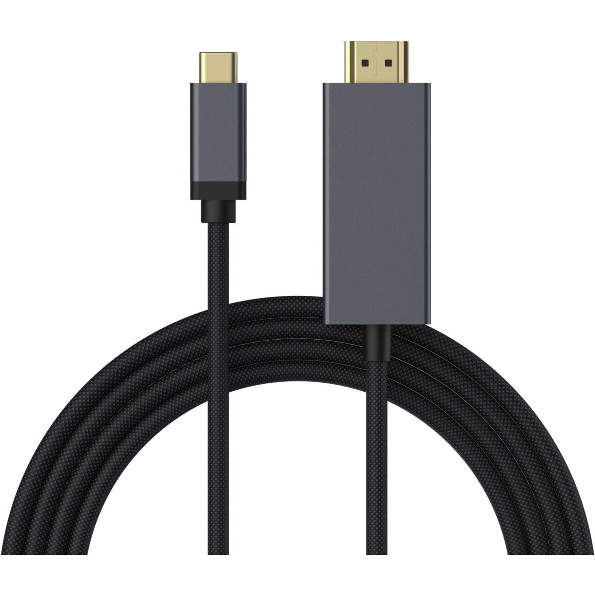 Voir la diapositive 2 : ESSENTIEL B Connecteur HDMI vers USB-C 1.5 M