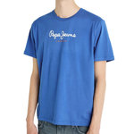 Pepe Jeans T-shirt Bleu Homme Pepe jeans Eggo 56S. Coloris disponibles : Bleu