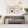 Voir la diapositive 3 : VIDAXL Canape a 3 places taupe tissu