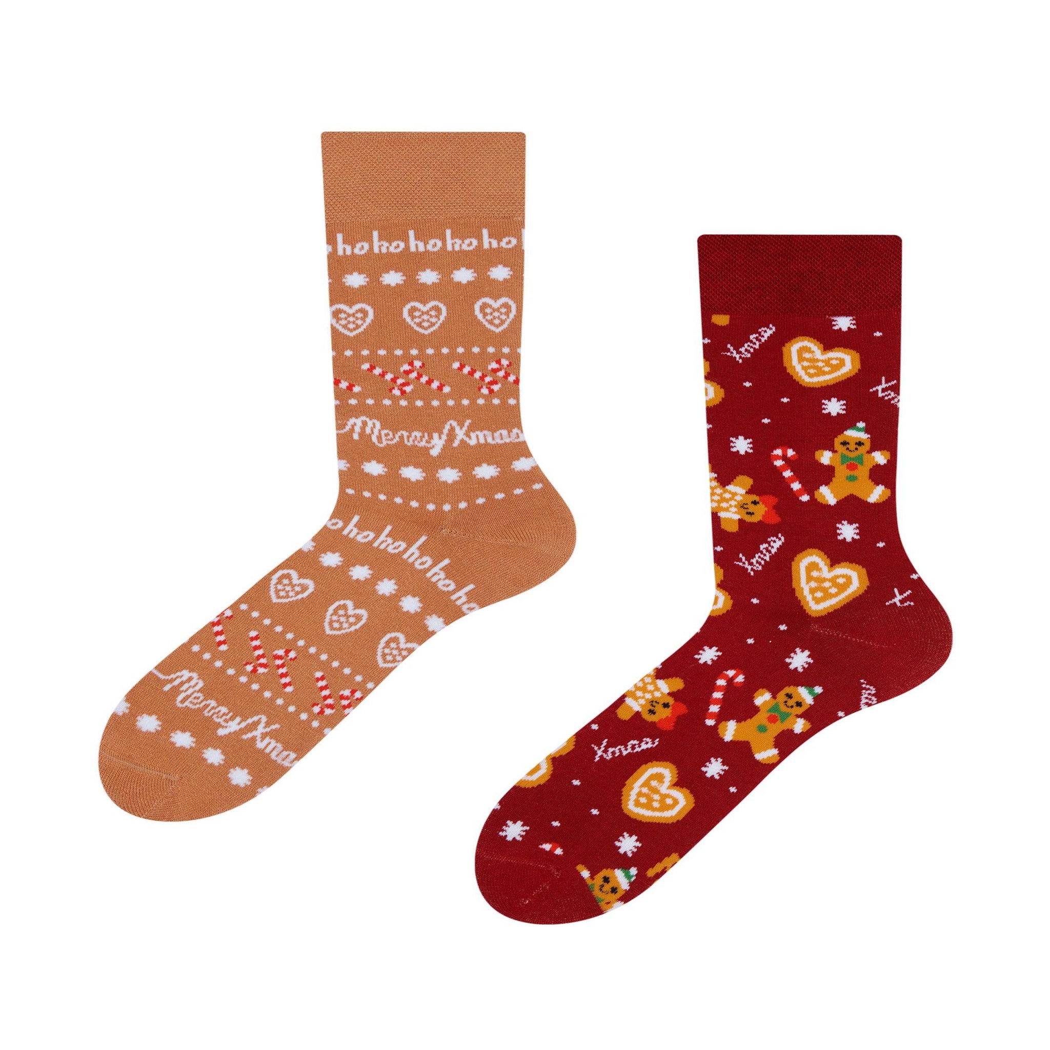 Voir la diapositive 1 : DEDOLES Chaussettes chaudes ronde des pains d'épices