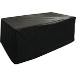 Habitat et Jardin Housse de protection pour salon de jardin - 121 x 114 x 77 cm - Noir