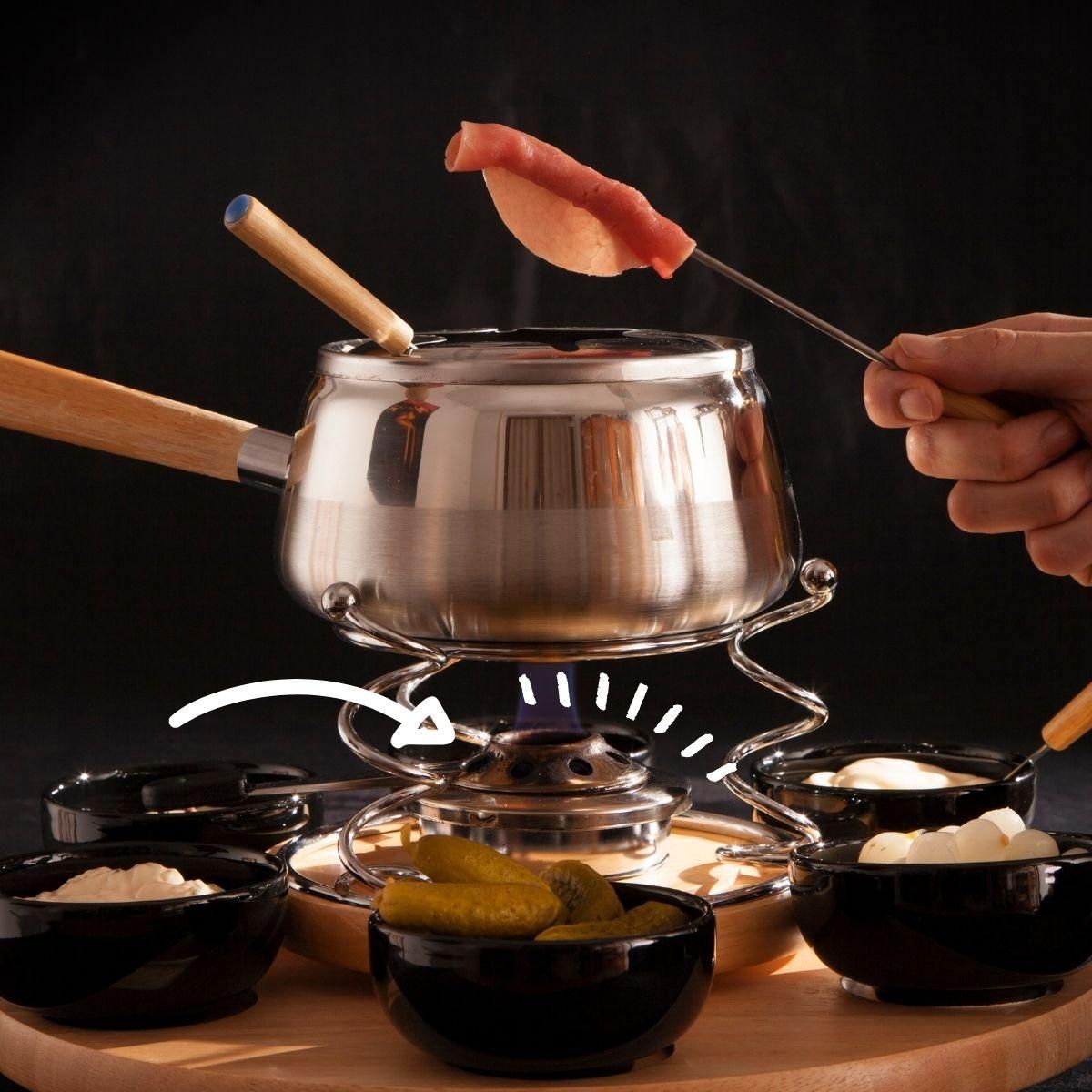 Fackelmann Lot de 2 coupelles d'alcool gélifié Fackelmann