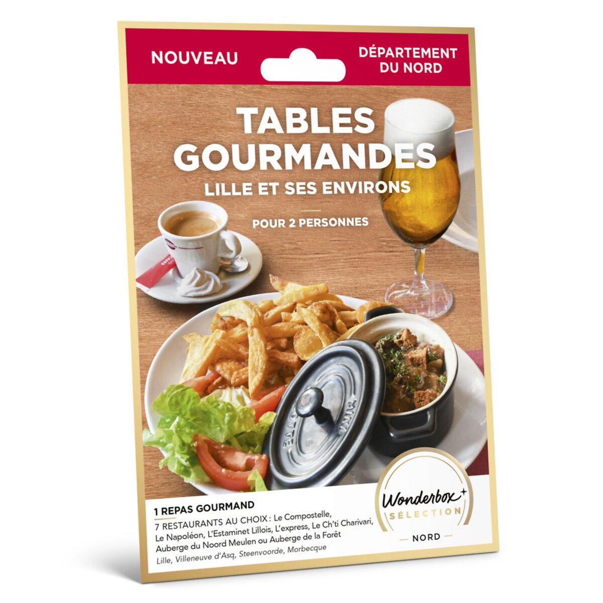 Coffret cadeau Repas de Ch'Nord : Vente de coffret gourmand Nord | Le Ch'ti  Marché