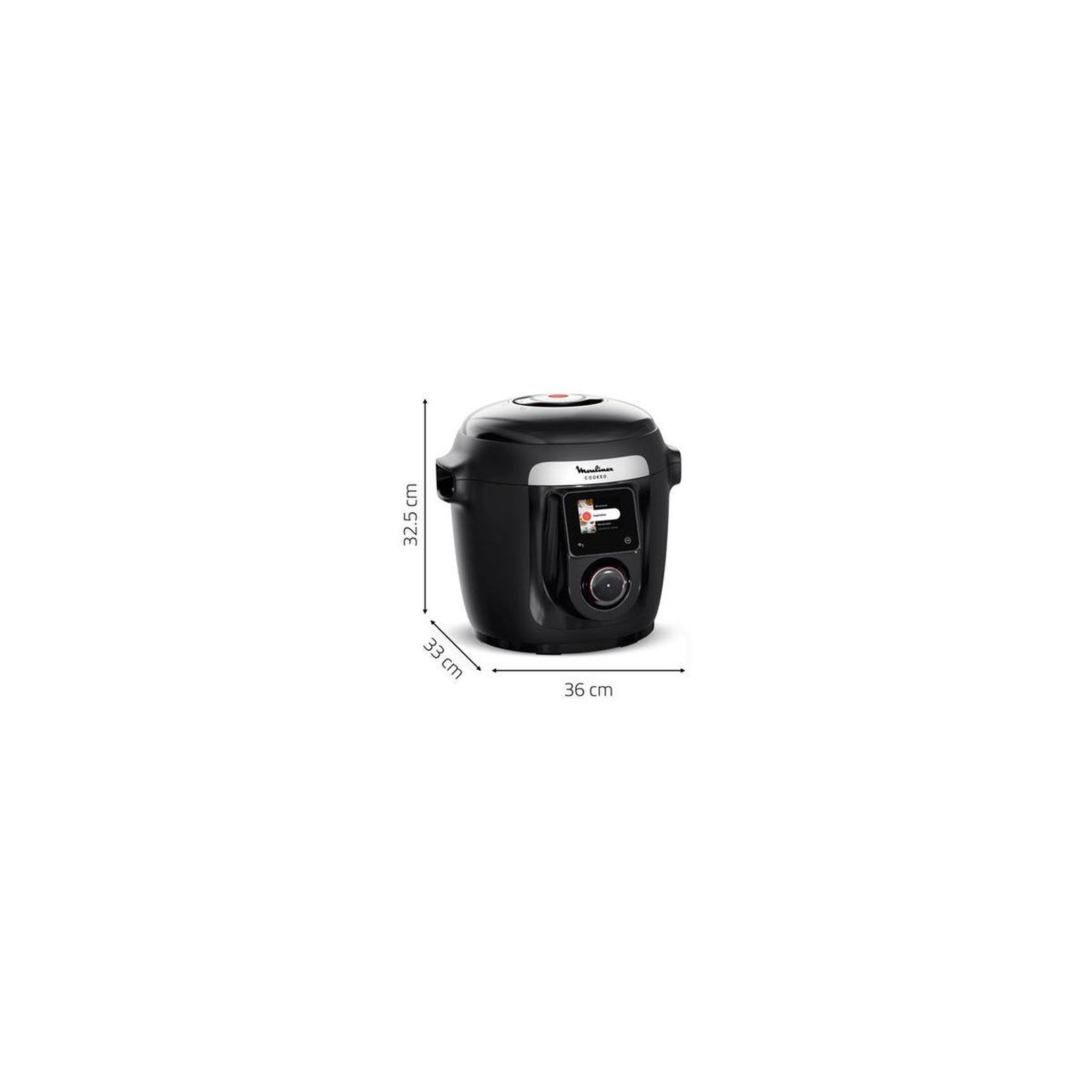 Voir la diapositive 5 : MOULINEX Cookeo YY5449FB noir connecté 6 L, 9 modes de cuisson + extra crisp