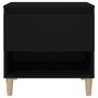 Voir la diapositive 5 : VIDAXL Tables de chevet 2 pcs Noir 50x46x50 cm Bois d'ingenierie