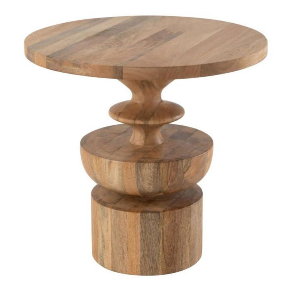 Paris Prix Table d'Appoint en Bois  Goa  48cm Naturel