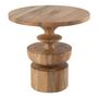 Voir la diapositive 1 : Paris Prix Table d'Appoint en Bois  Goa  48cm Naturel