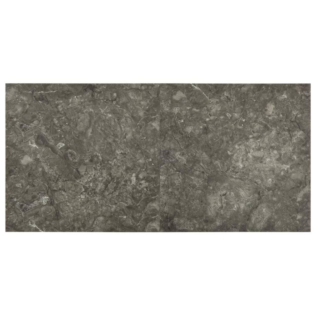 VIDAXL Dalles de plancher autoadhesives 20 pcs PVC 1,86 m² gris