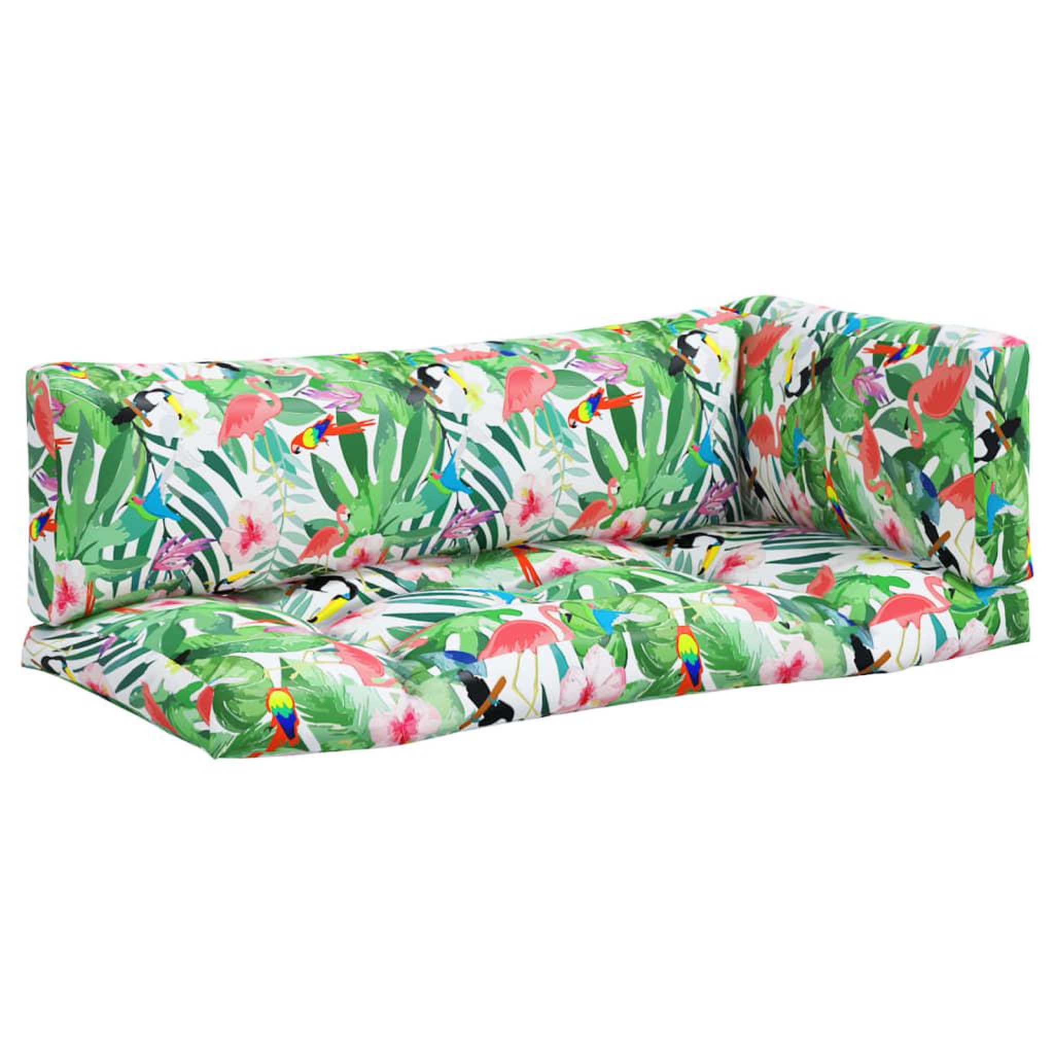 Voir la diapositive 2 : VIDAXL Coussins de palette lot de 3 multicolore tissu Oxford