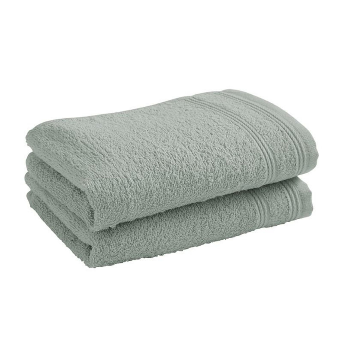 COTON PUR Lot de 2 serviettes invité  Spa  30 x 50 cm / 400 gr/m² -  - Lot de 2 Serviettes invité 30 x 50 cm