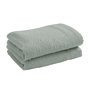 Voir la diapositive 1 : COTON PUR Lot de 2 serviettes invité  Spa  30 x 50 cm / 400 gr/m² -  - Lot de 2 Serviettes invité 30 x 50 cm