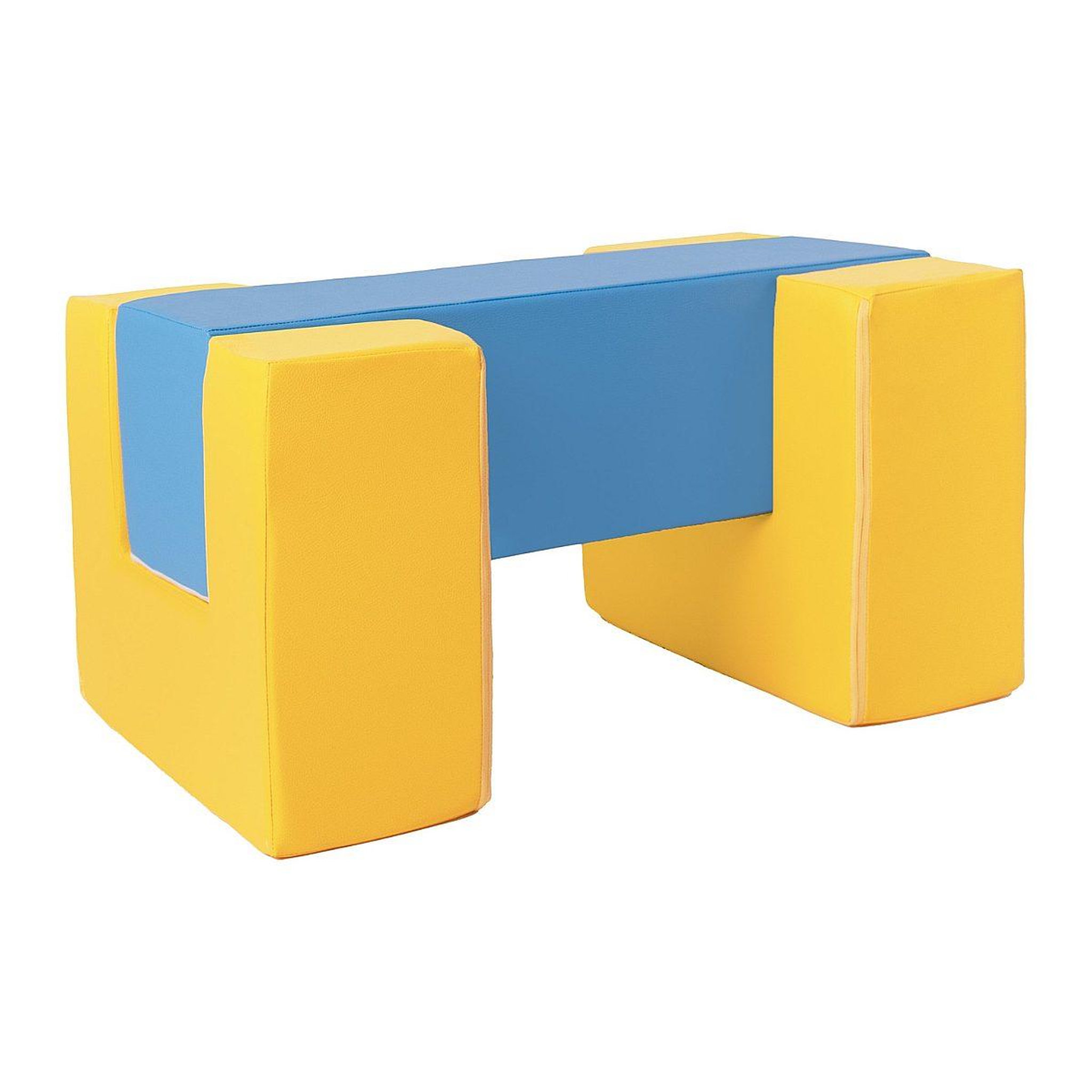 VELINDA Blocs en mousse jaune bleu