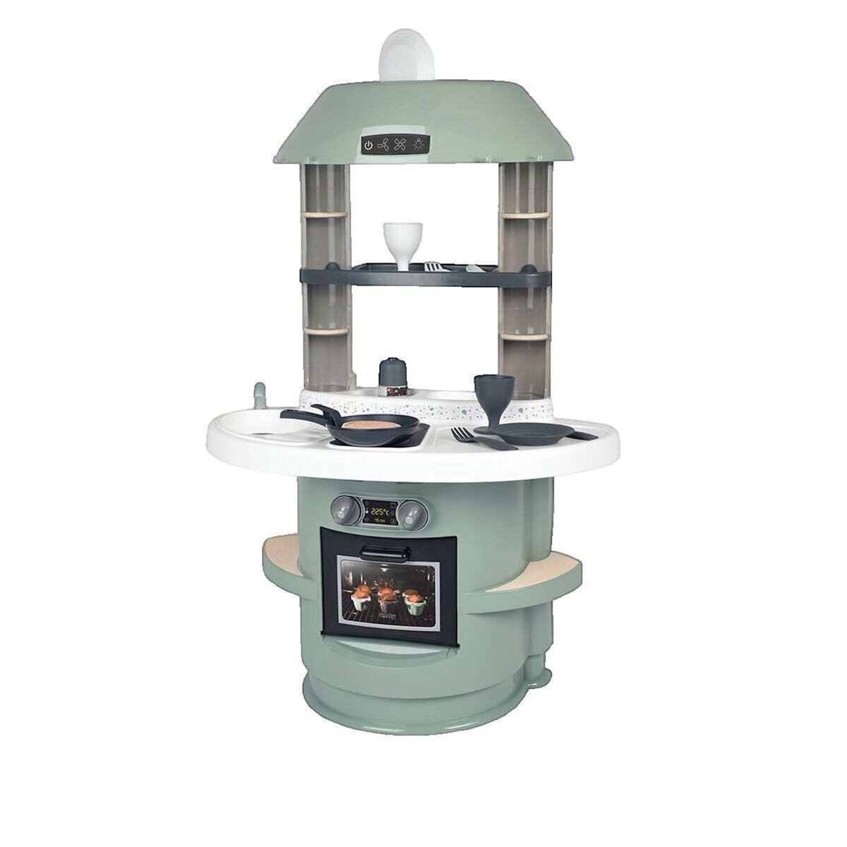 SMOBY Cuisine jouet Smoby compacte verte