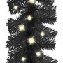 Voir la diapositive 4 : VIDAXL Guirlande de Noël avec lumières LED 10 m Noir