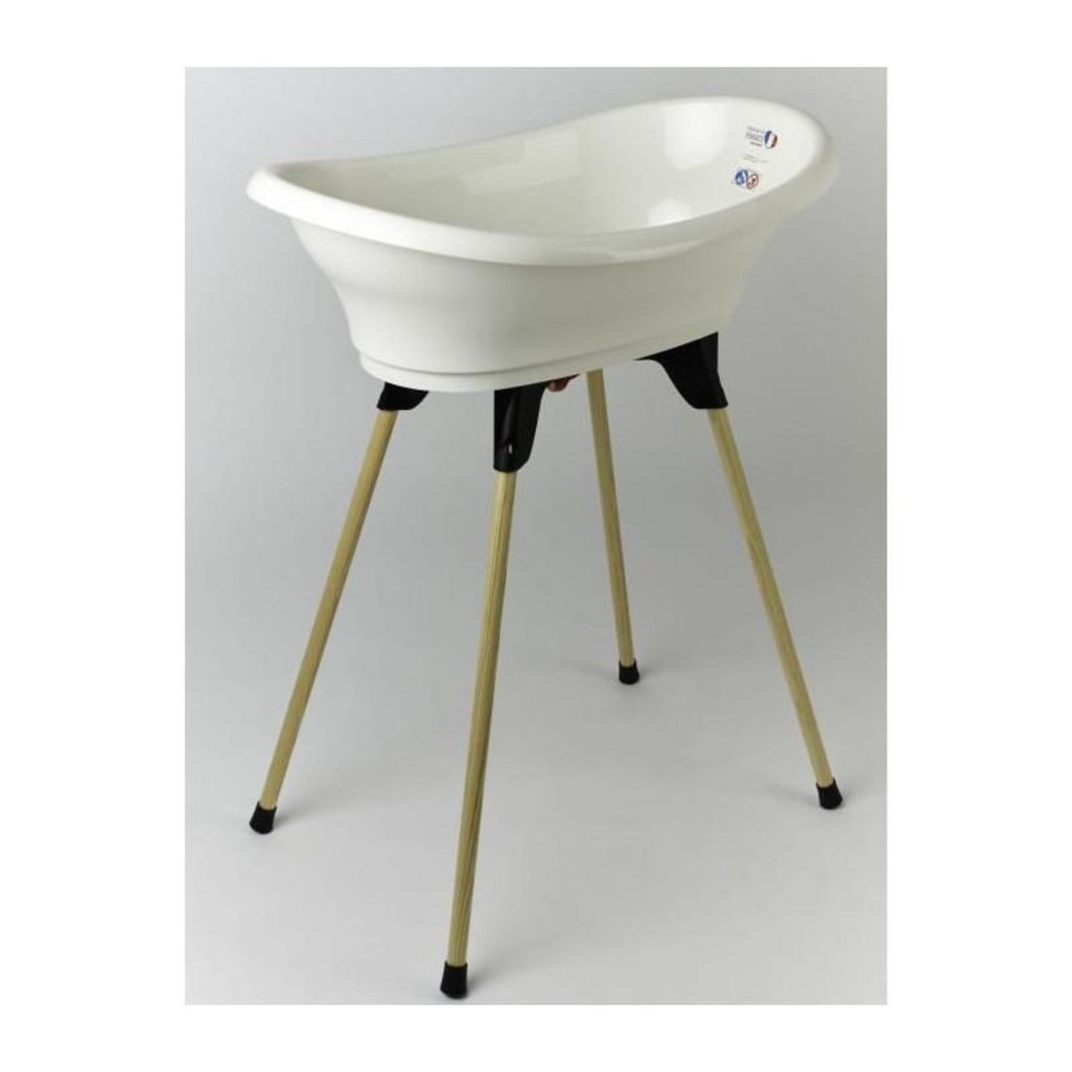 THERMOBABY THERMOBABY KIT BAIGNOIRE VASCO Blanc Muguet : baignoire + pieds + tuyau de vidange