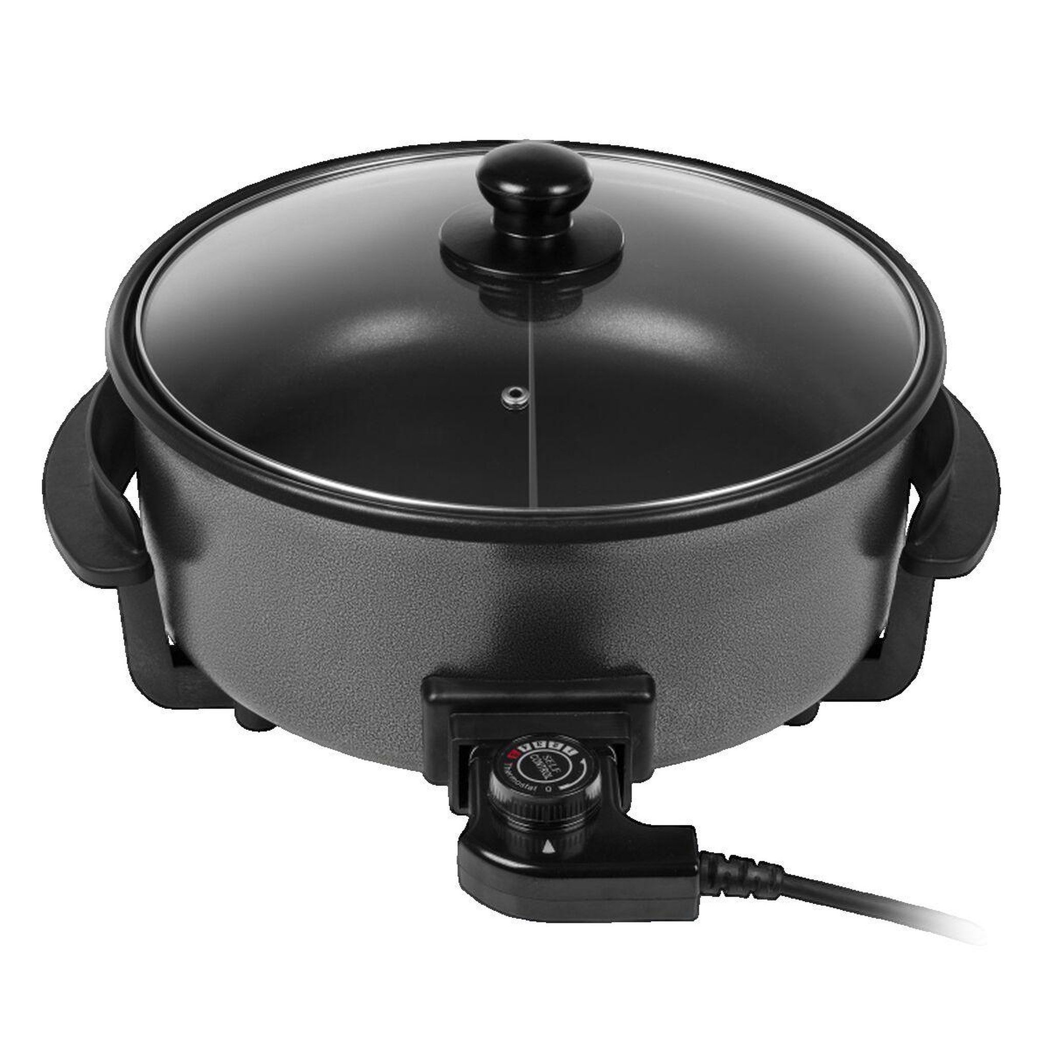 TRISTAR Poêle multifonctionnelle Tristar 30 cm 1500 W 5 L Noir