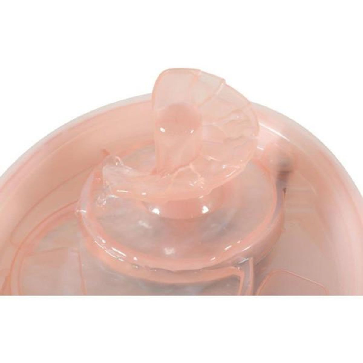 Zolux Fontaine a eau - ZOLUX - Calypso pour chat et chien - 3 L - Avec 2 filtres inclus - Rose