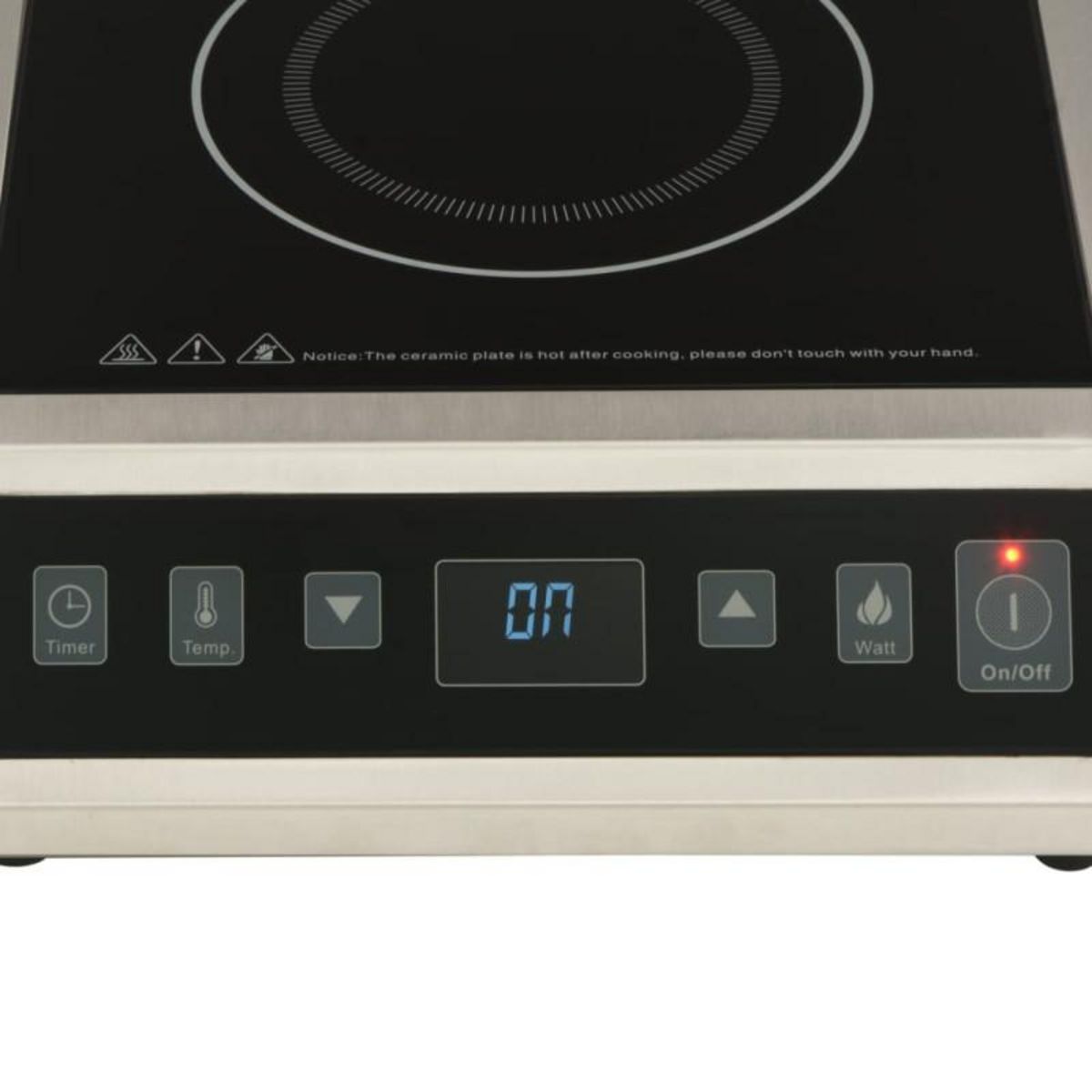 VIDAXL Table de cuisson à induction électrique et écran tactile 3500 W