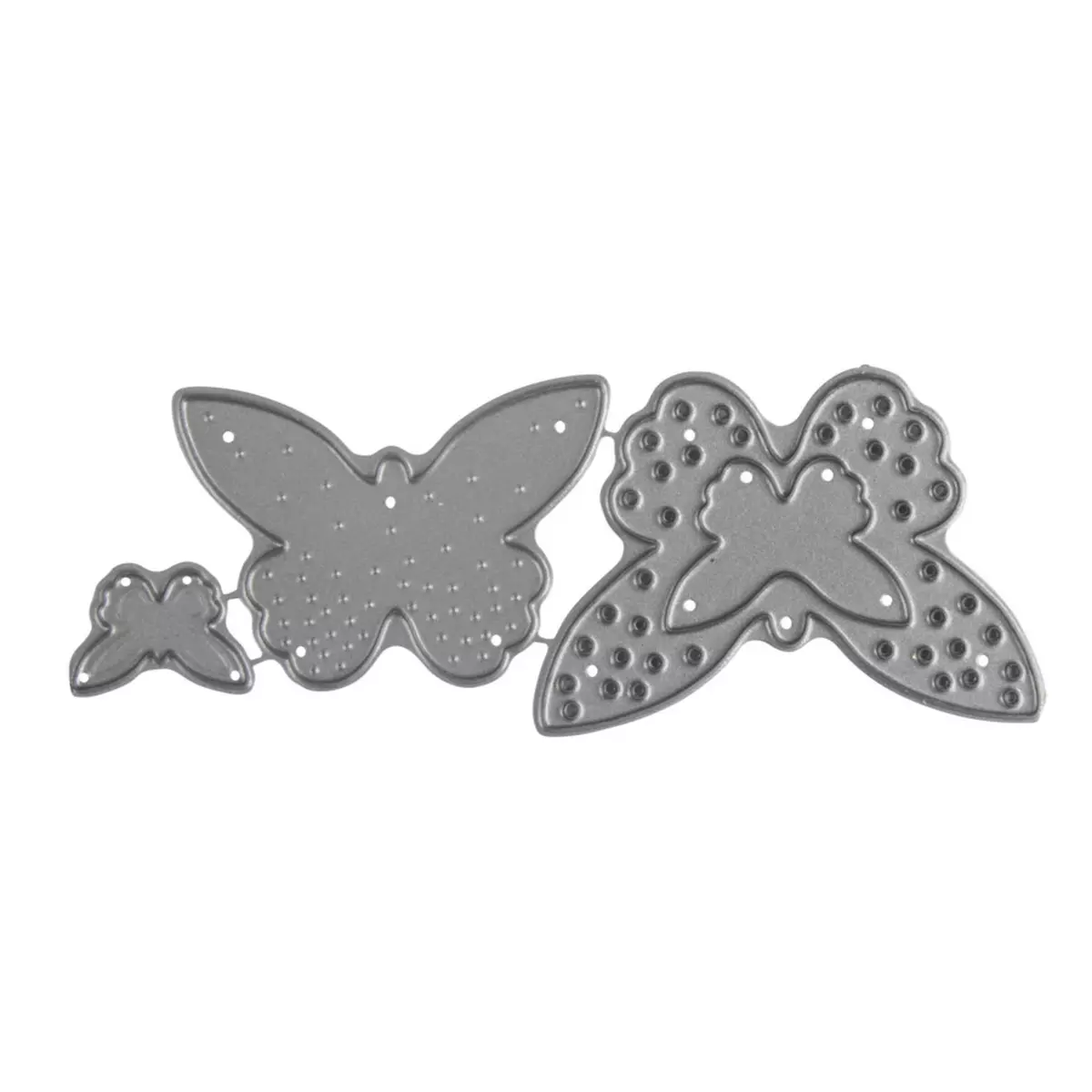 Rayher Pochoirs à découper Kit: Papillons, 1,2 - 3,4cm x 1,3 - 5cm, 3 pces