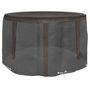 Voir la diapositive 2 : VIDAXL Housse pour meubles de jardin 6 œillets Ø125x75 cm rond