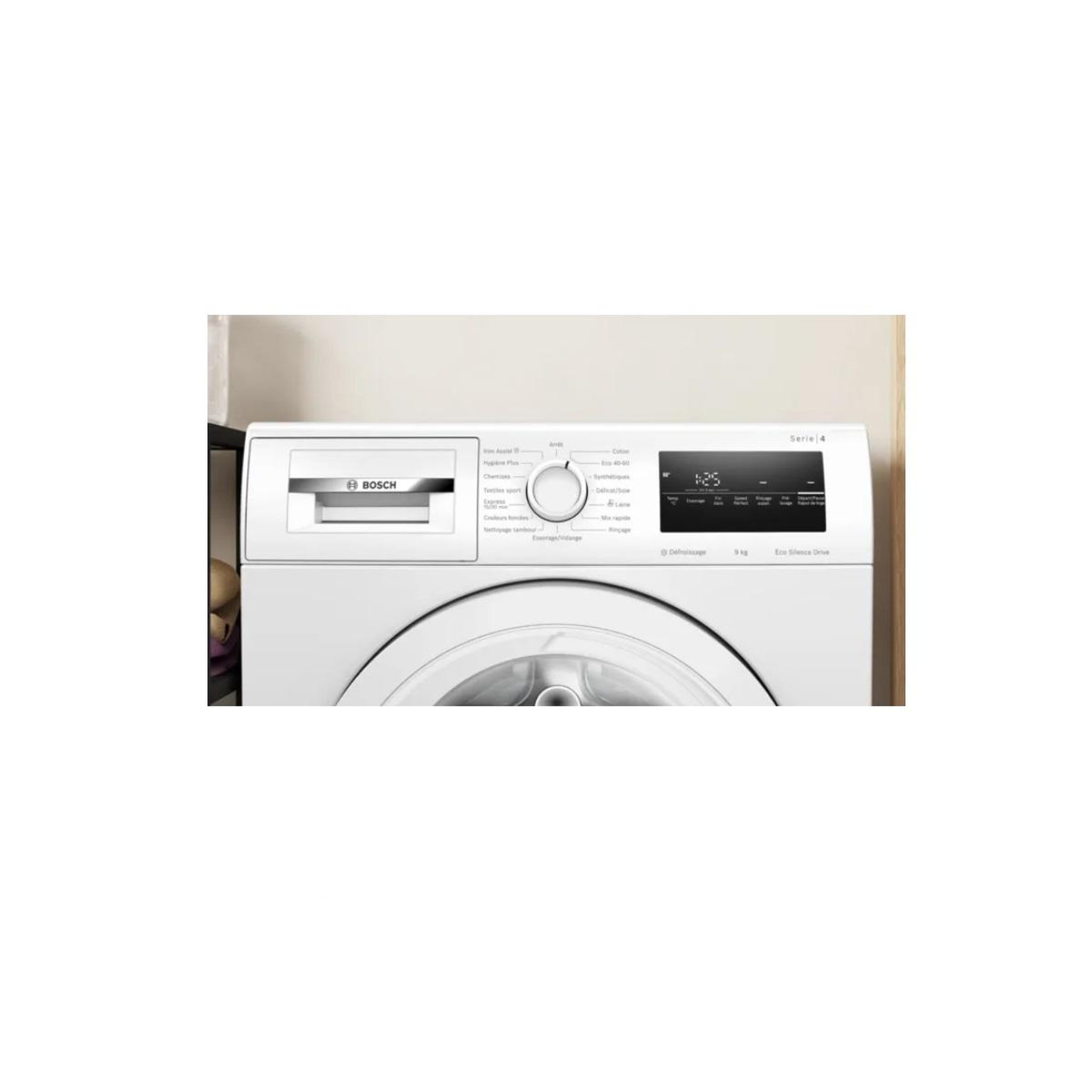 Voir la diapositive 5 : BOSCH Lave-linge frontal 9kg 1200 tours/min - wan24209fr