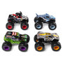 Voir la diapositive 1 : SPIN MASTER Monster Jam - Pack de 4 Monster Trucks 1/64ème