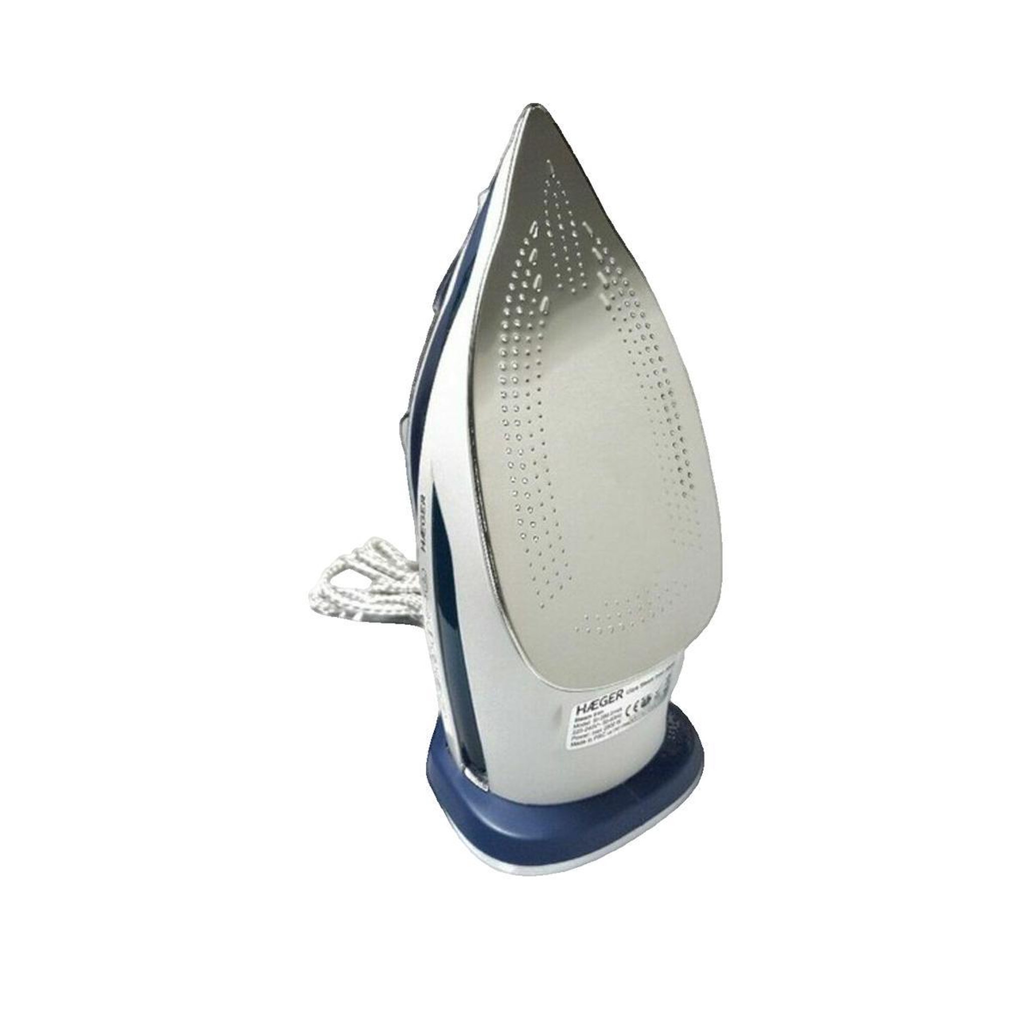 Voir la diapositive 3 : HAGER Fer à vapeur Haeger modèle 5608475012372 puissant avec réservoir 360 ml
