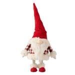 Paris Prix Statuette Déco  Père Noël qui Bouge  48cm Rouge