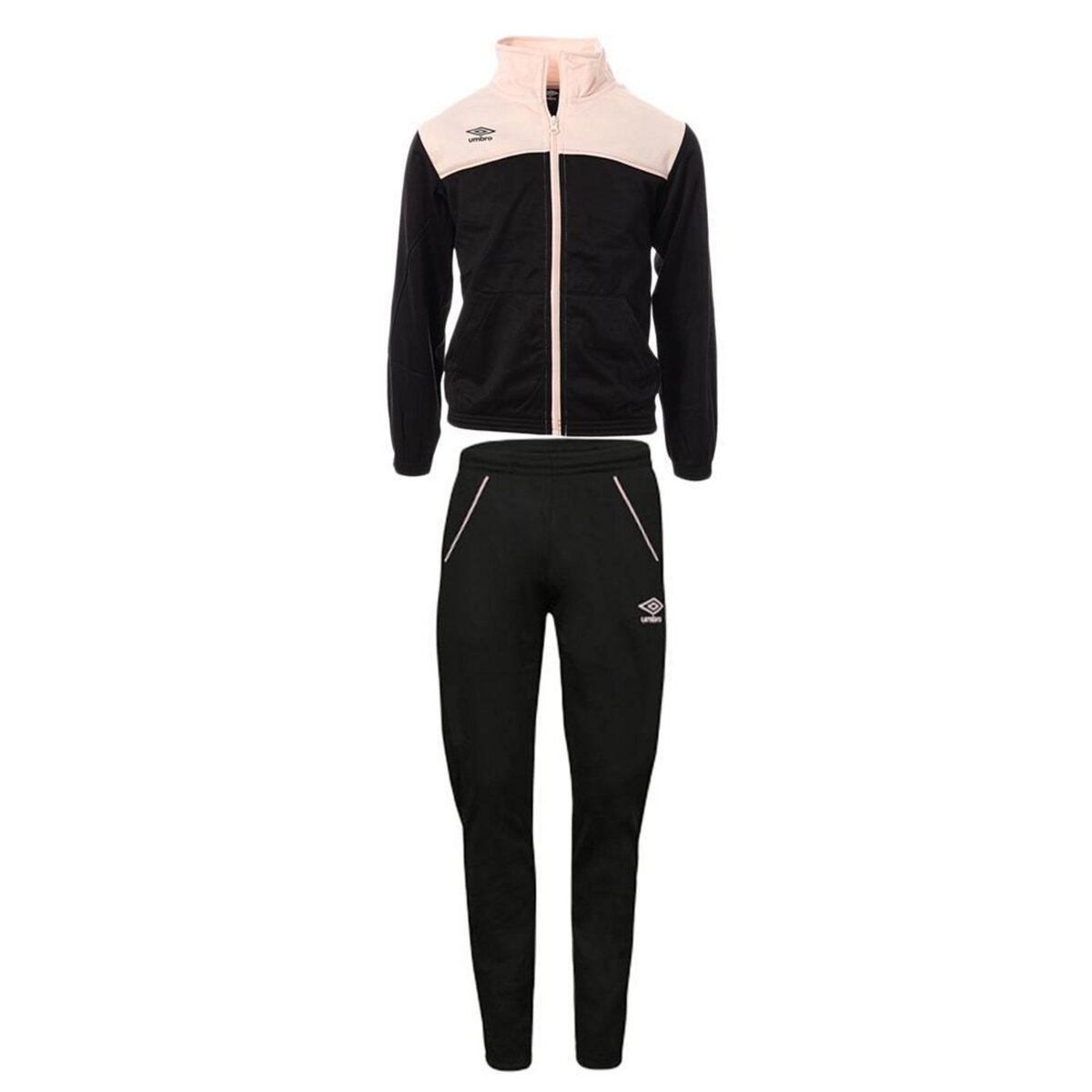 UMBRO Survêtement Zippée Noire/ Fille Umbro Joy