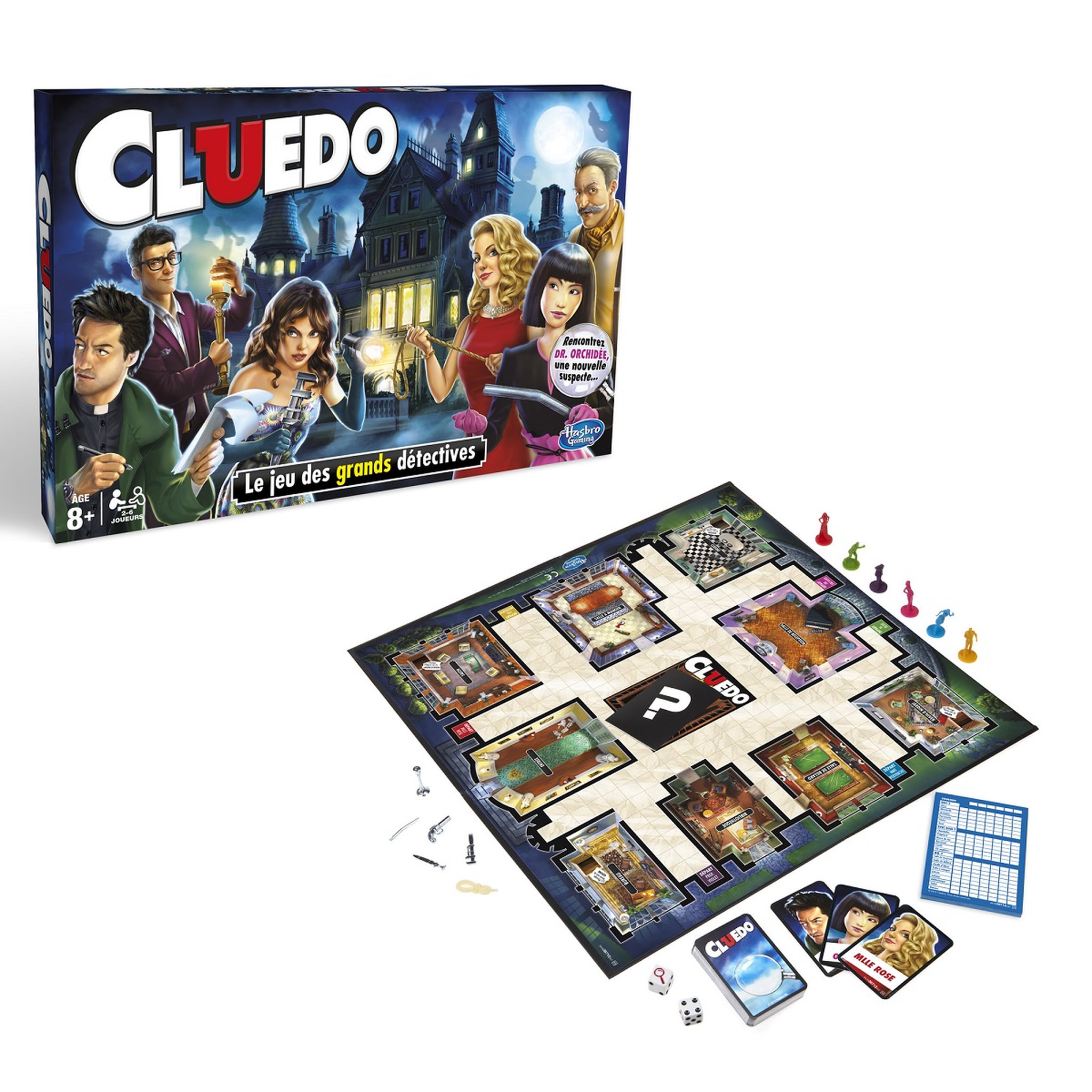 Voir la diapositive 3 : HASBRO Jeu Cluedo