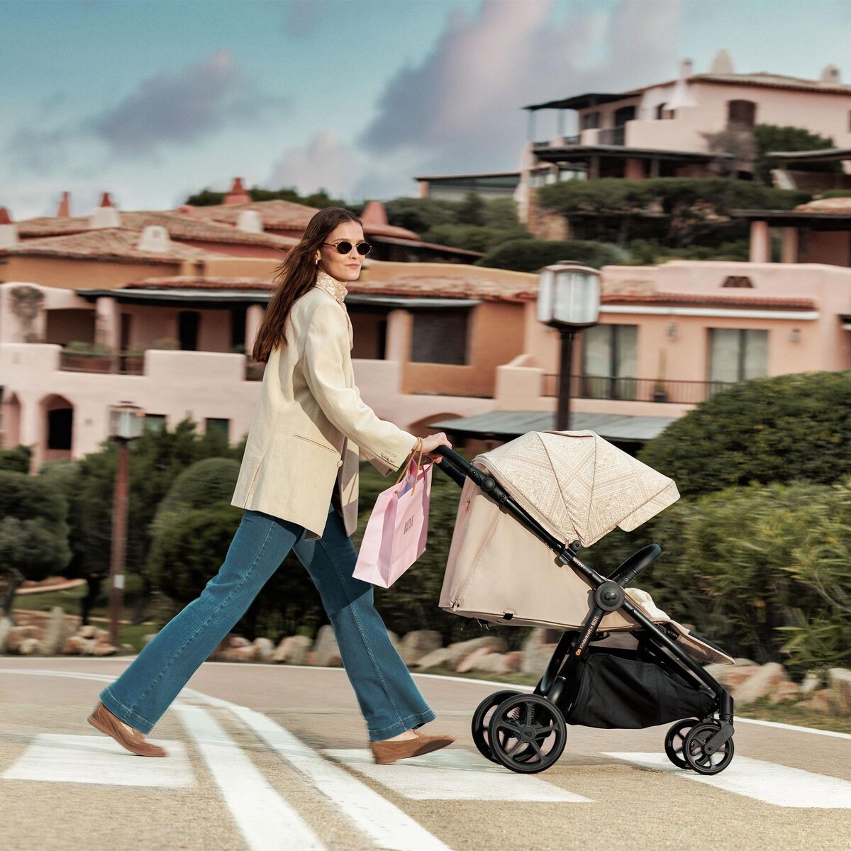 KINDERKRAFT Poussette compacte avec suspension et protection UPF50+ pour bébé