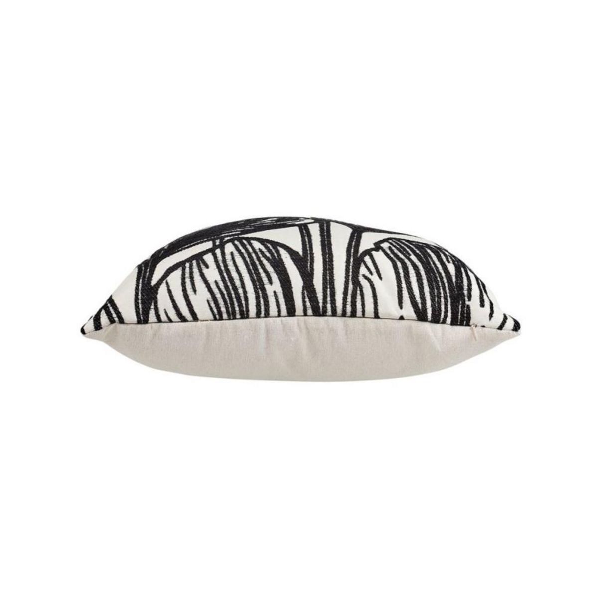 OSTARIA Housse de coussin 40x40 cm brodé feuilles