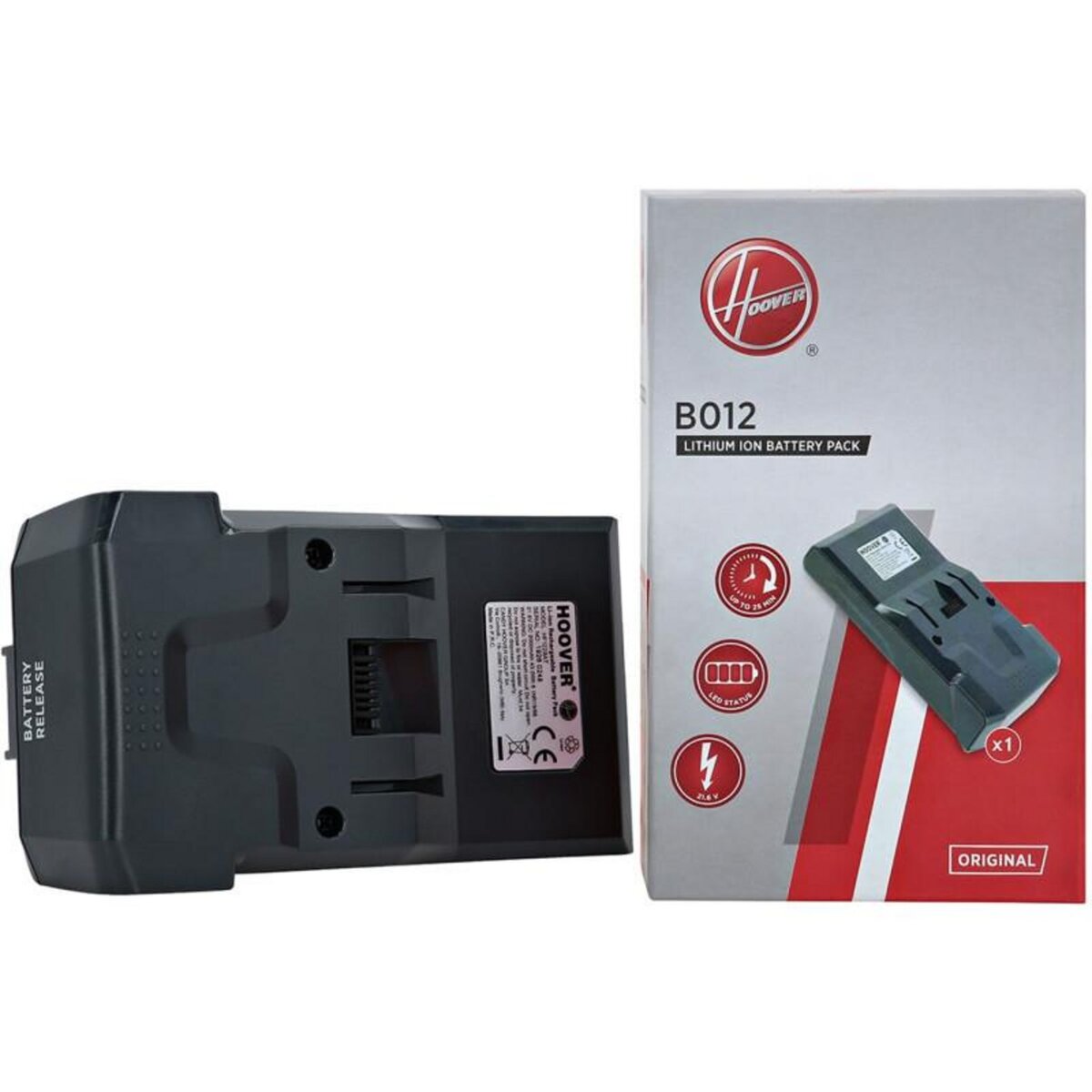 HOOVER Accessoire aspirateur cireuse Hoover Batterie B012 HF122BAT