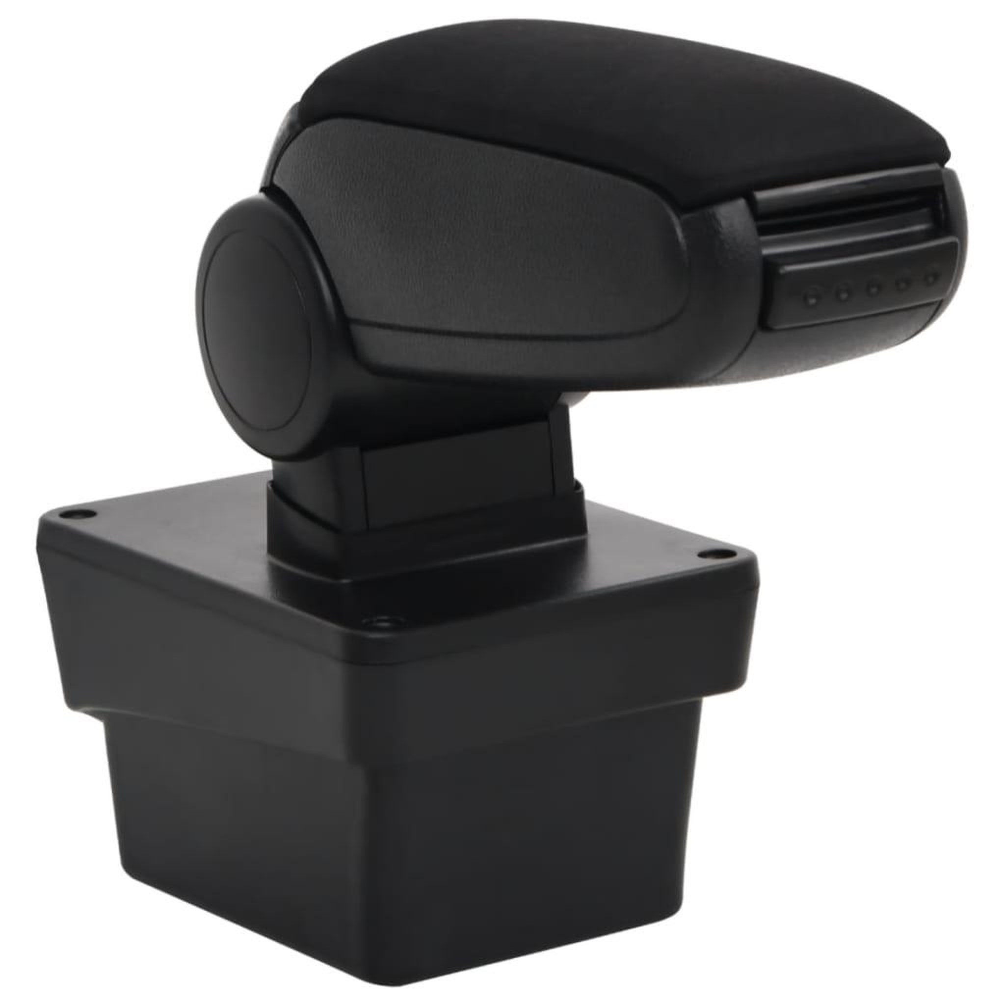 Voir la diapositive 2 : VIDAXL Accoudoir de voiture noir 17x40x(31-49) cm ABS