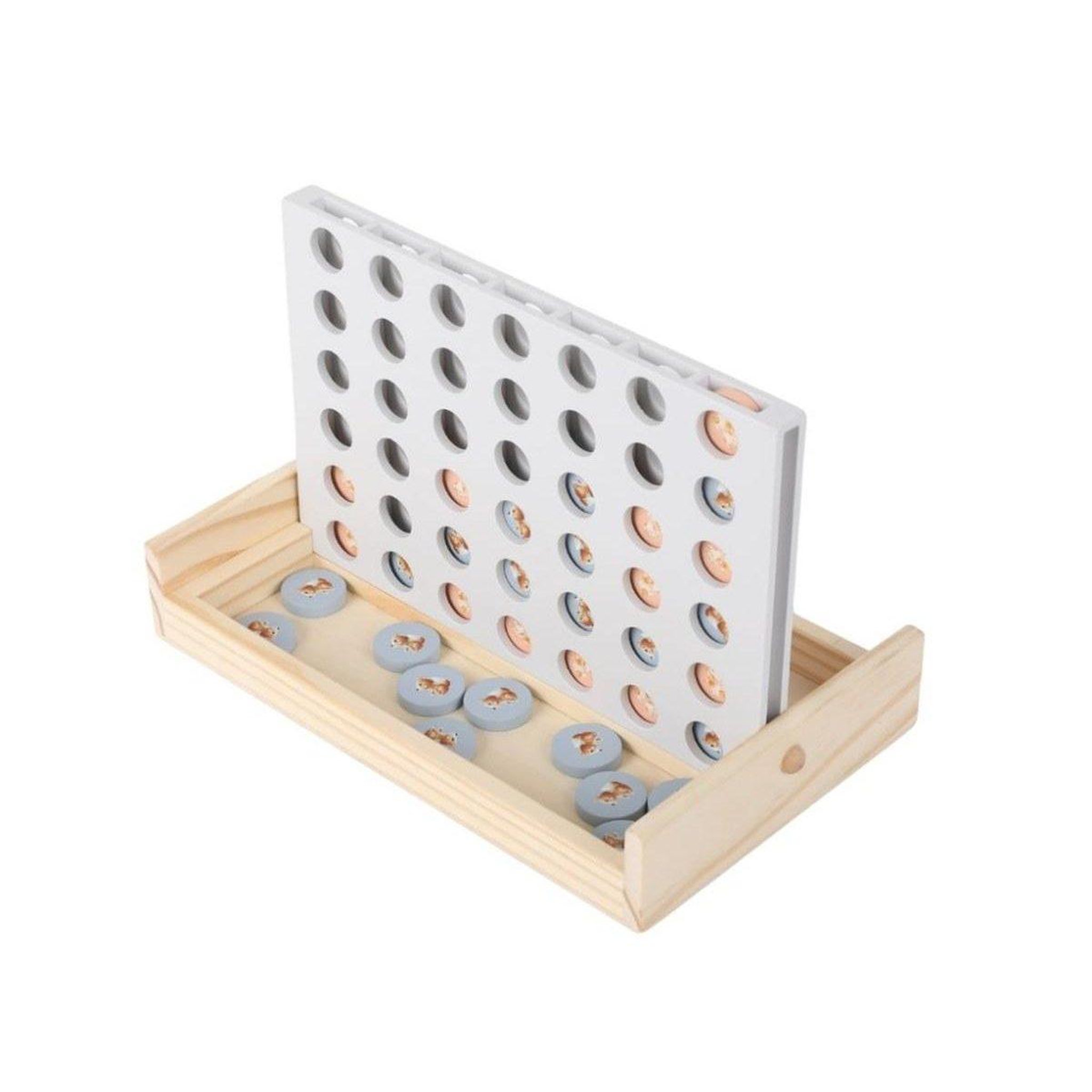 ELINELI Jeu de stratégie en bois - Animaux