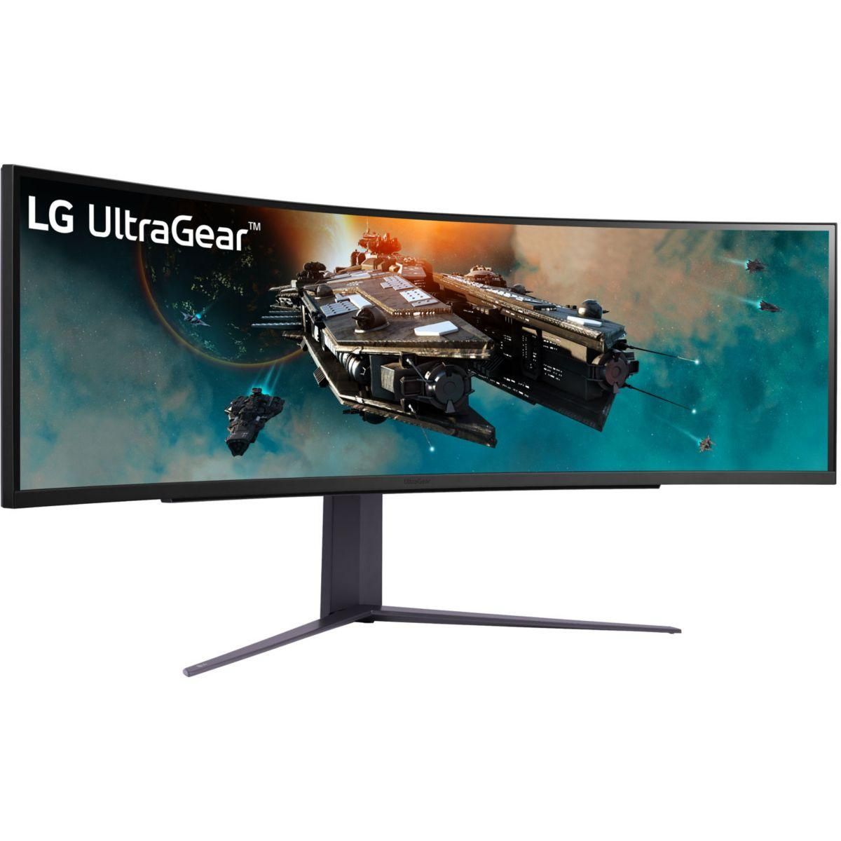 LG Ecran PC 5K ULTRAGEAR 49GR85DC-B Incurvé 49'' VA