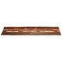 Voir la diapositive 2 : VIDAXL Dessus de table rectangulaire 60x140 cm 15-16 mm Bois recupere