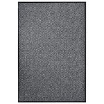 VIDAXL Paillasson Gris 80x120 cm