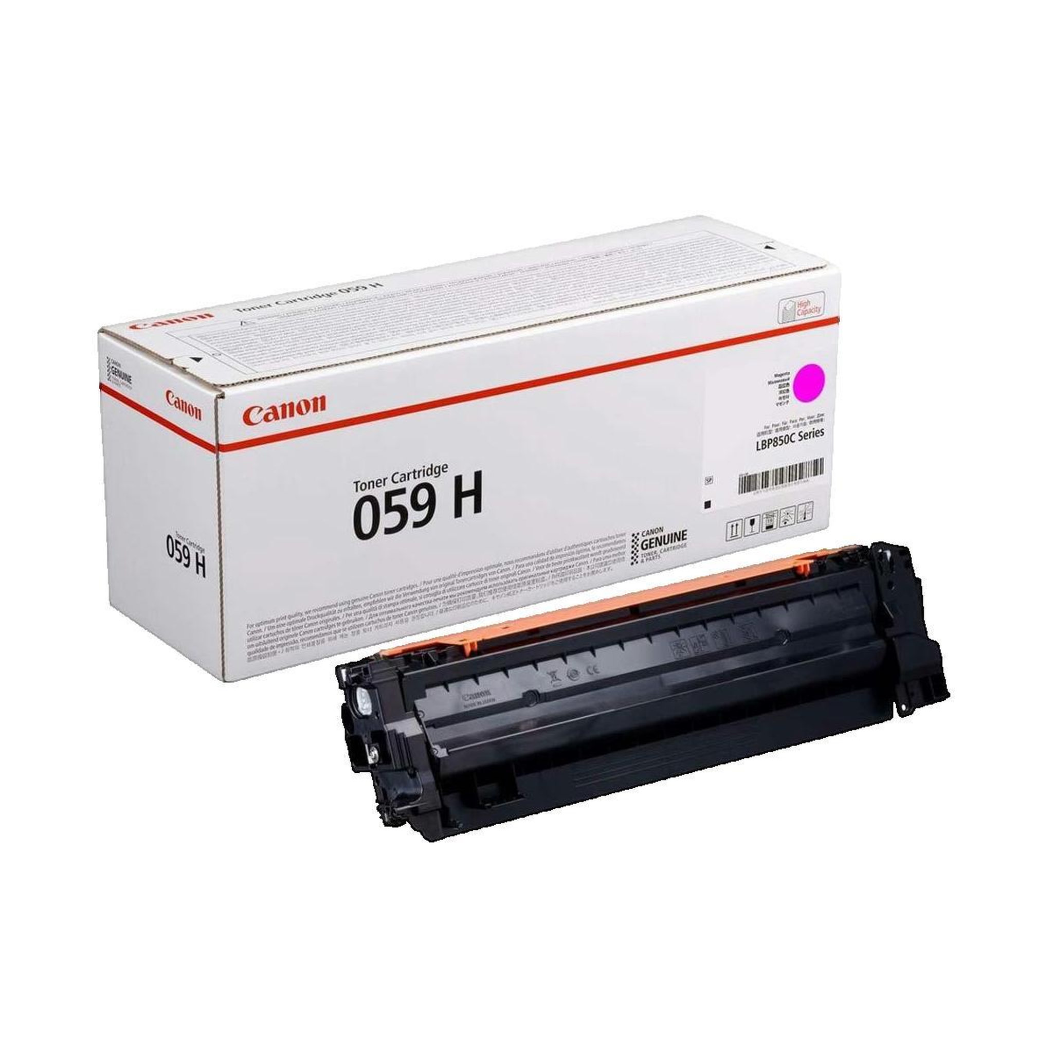 Voir la diapositive 2 : Canon Toner Canon 059 H Magenta