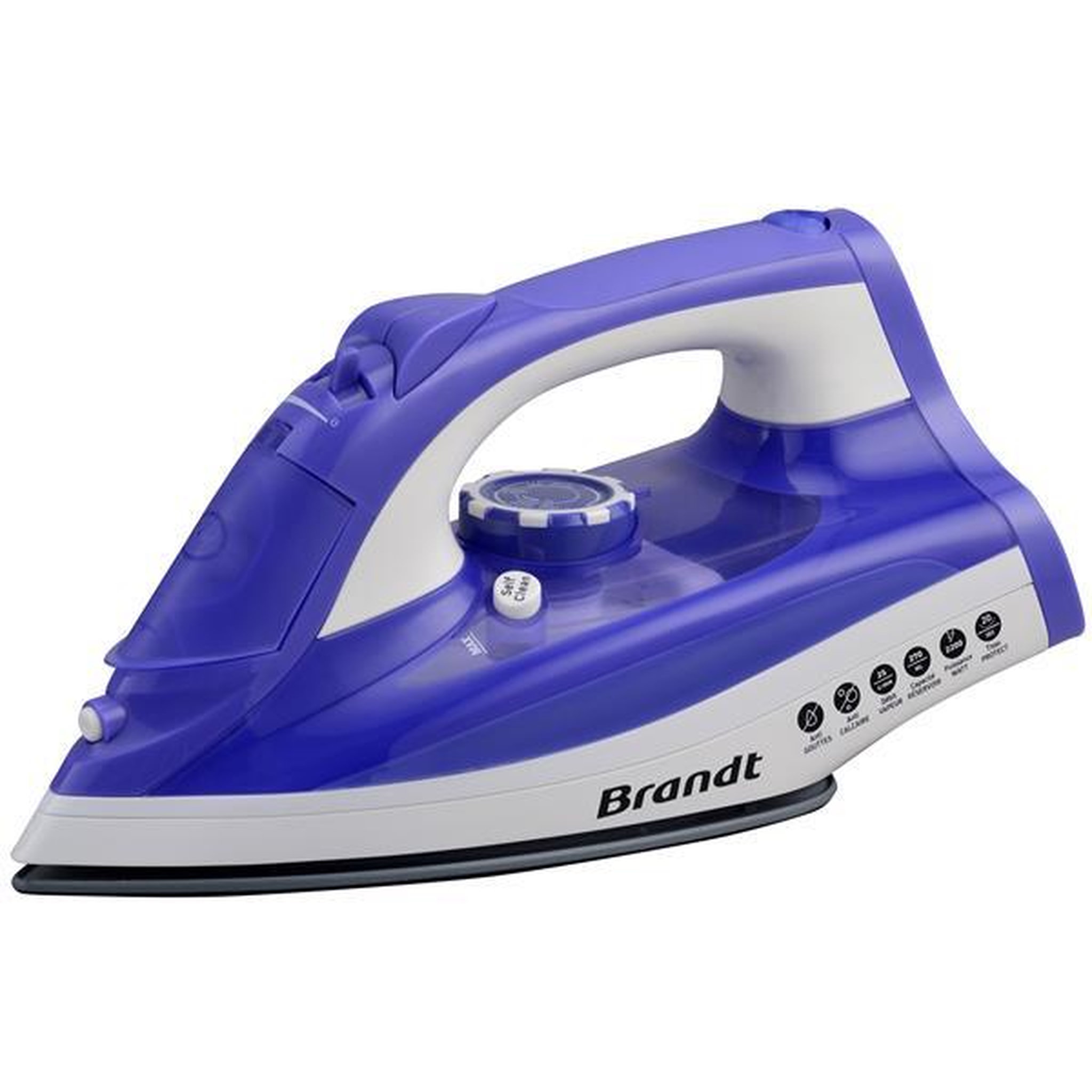 BRANDT Fer à repasser vapeur 2200w 25 g/min - bfv20v