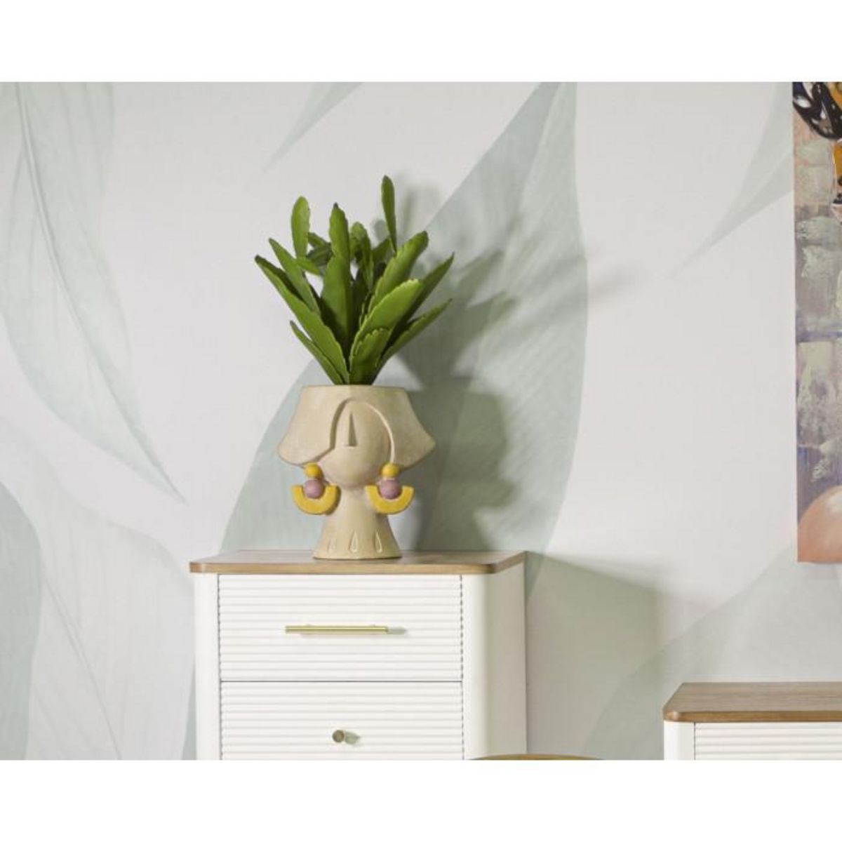 Paris Prix Vase Déco en Résine  Elegant  26cm Multicolore