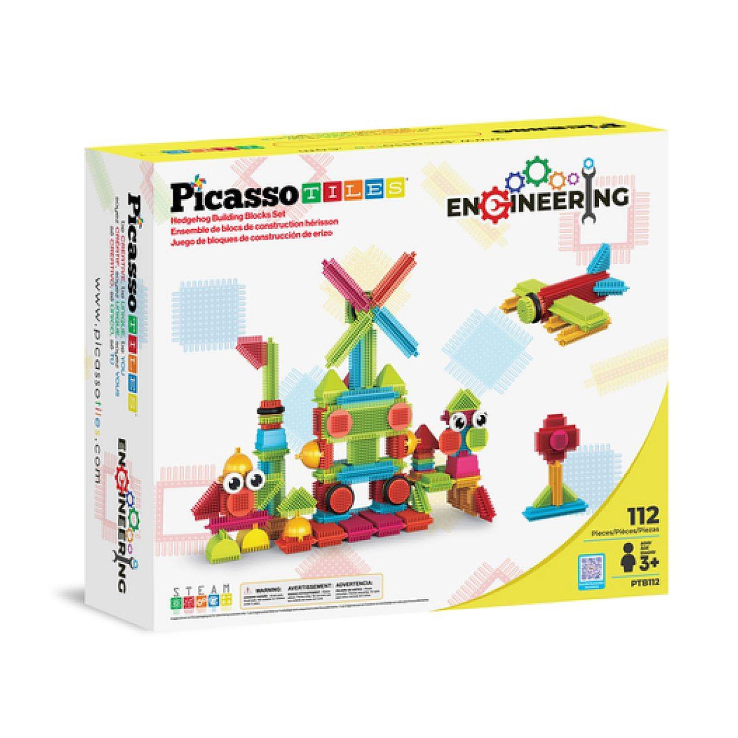Set Construction 3d Picassotiles 112 Pièces Plastique - vue 2