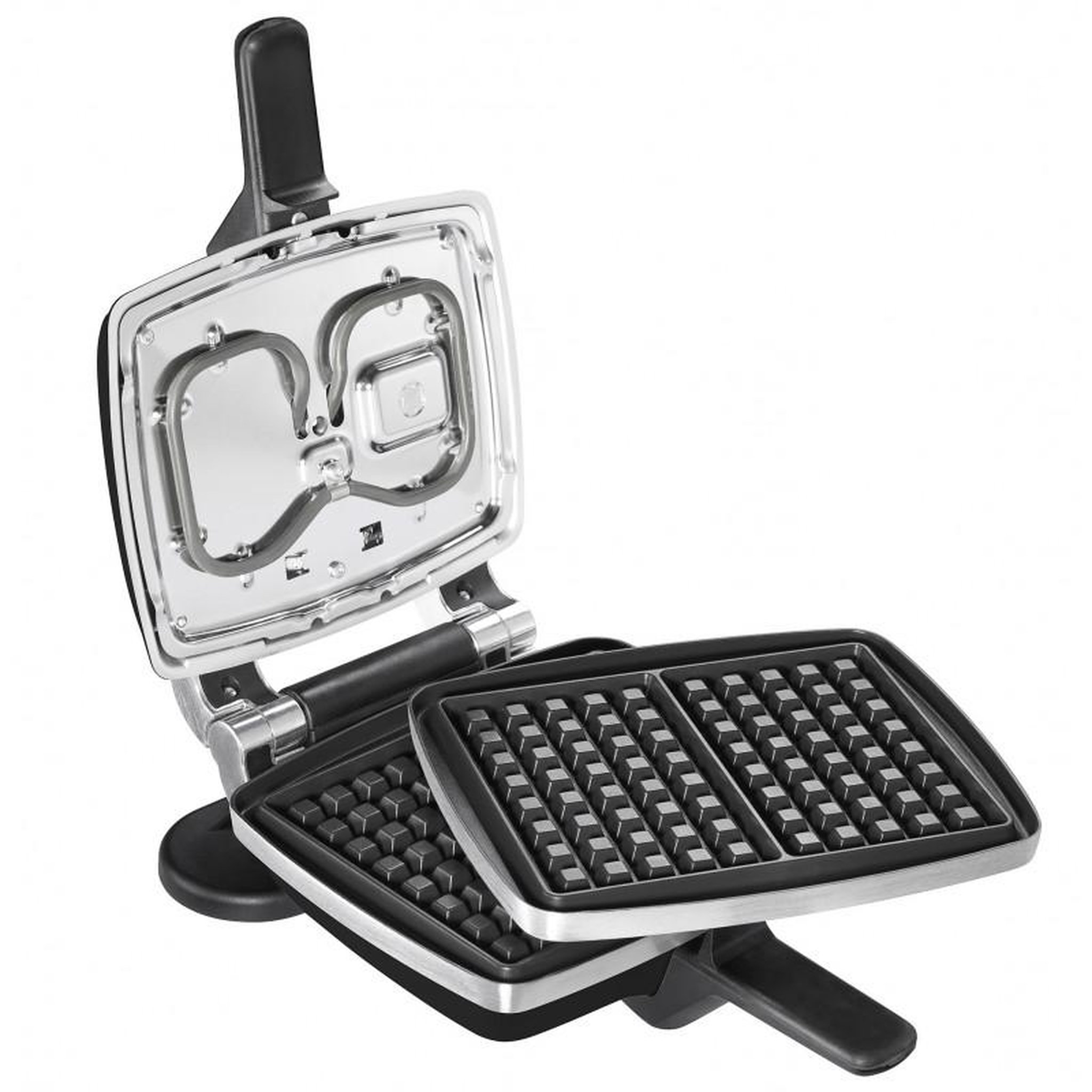 Voir la diapositive 6 : LAGRANGE Croque-gaufres 2 plaques 1000w noir - 039426