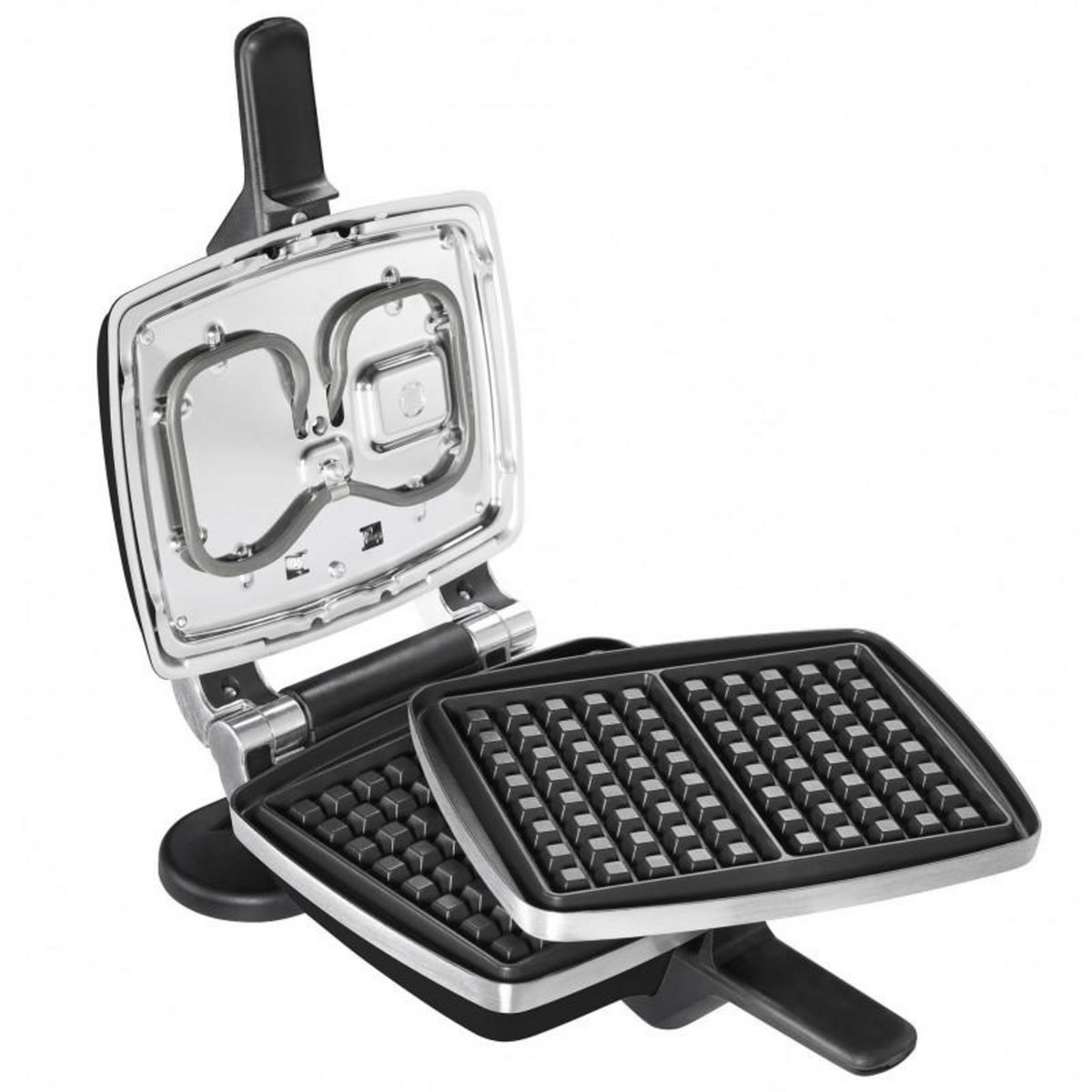 LAGRANGE Croque-gaufres 2 plaques 1000w noir - 039426