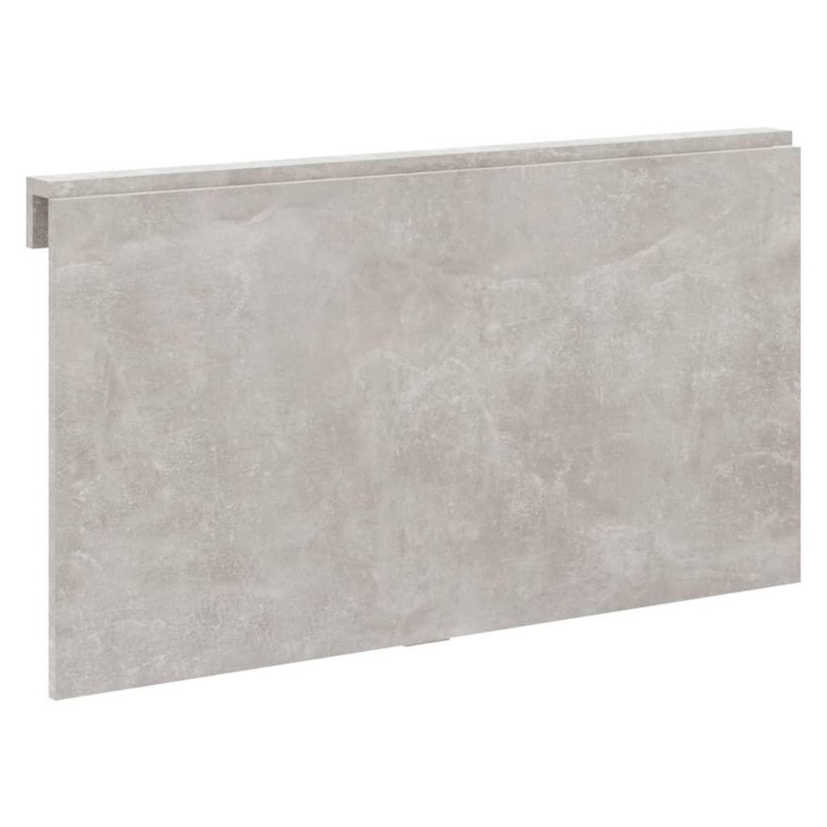 VIDAXL Table murale pliable Gris beton 100x60x56 cm Bois d'ingenierie
