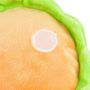 Voir la diapositive 6 : Paris Prix Jouet Peluche de Fouille  Hamburger  16cm Multicolore