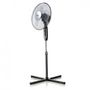 Voir la diapositive 2 : Domo Domo Stand Fan (DO8140) black Schwarz (DO8140)
