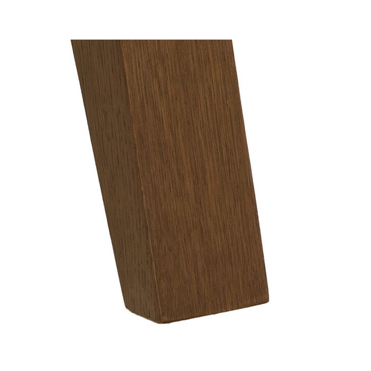 LISA DESIGN Pauline - table basse effet bois - chêne foncé - 130 cm