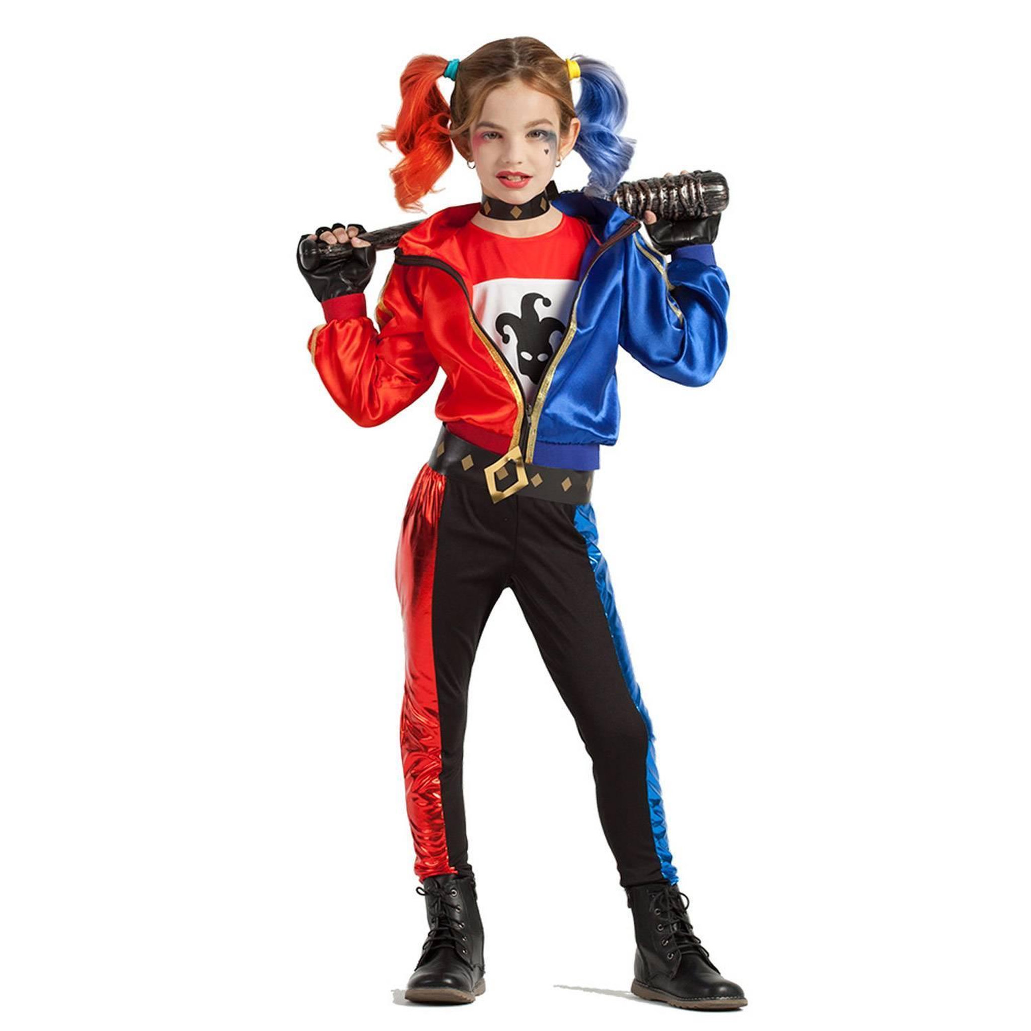 Boland Déguisement Jester Fatale - Fille - 7/9 ans (122 à 134 cm)
